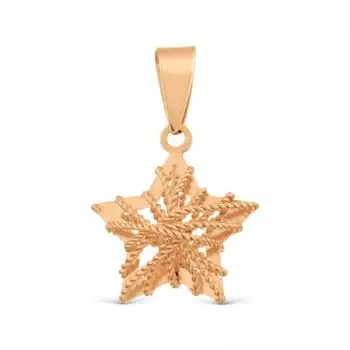 Подвеска из красного золота Линии Любви