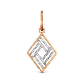 Подвеска из красного золота Линии Любви