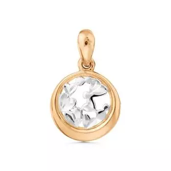 Подвеска из красного золота Линии Любви