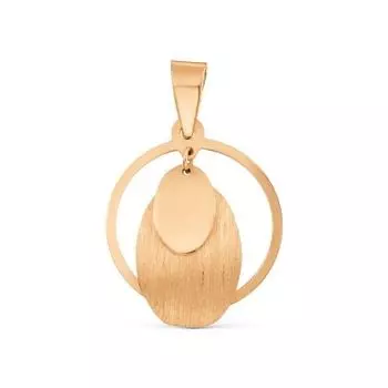 Подвеска из красного золота Линии Любви