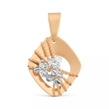 Подвеска из красного золота Линии Любви