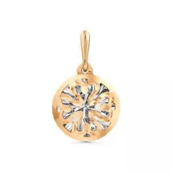 Подвеска из красного золота Линии Любви