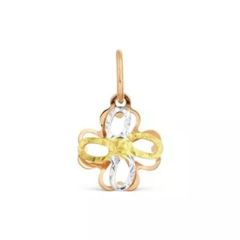 Подвеска из красного золота Линии Любви