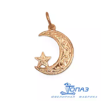 Подвеска из красного золота Линии Любви