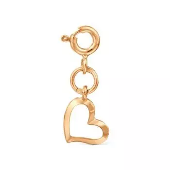 Подвеска из красного золота Линии Любви