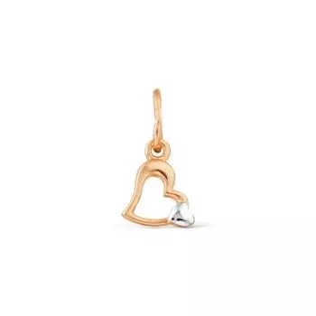 Подвеска из красного золота Линии Любви