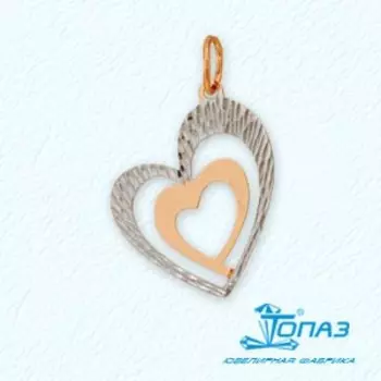 Подвеска из красного золота Линии Любви