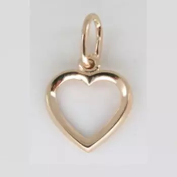 Подвеска из красного золота Линии Любви