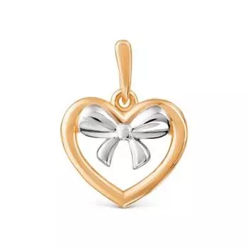 Подвеска из красного золота Линии Любви