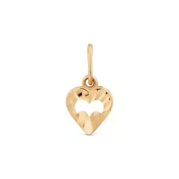 Подвеска из красного золота Линии Любви