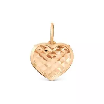 Подвеска из красного золота Линии Любви