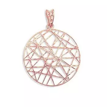 Подвеска из красного золота Линии Любви