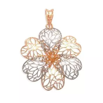 Подвеска из красного золота Линии Любви