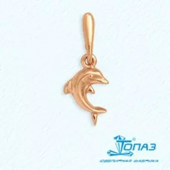 Подвеска из красного золота Линии Любви