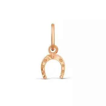 Подвеска из красного золота Линии Любви