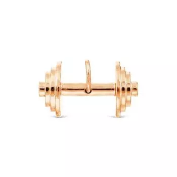 Подвеска из красного золота Линии Любви