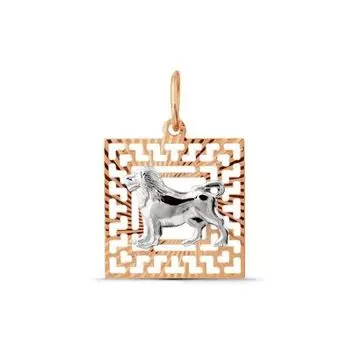 Подвеска из красного золота Линии Любви