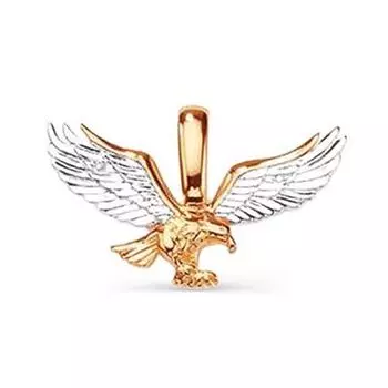 Подвеска из красного золота Линии Любви