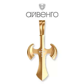 Подвеска из красного золота Линии Любви