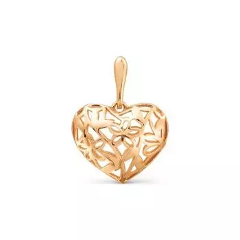 Подвеска из красного золота Линии Любви