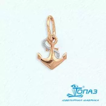 Подвеска из красного золота Линии Любви