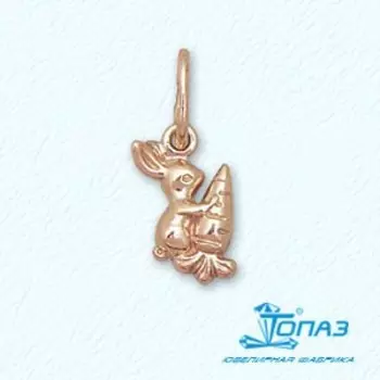 Подвеска из красного золота Линии Любви