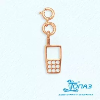 Подвеска из красного золота Линии Любви