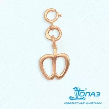 Подвеска из красного золота Линии Любви