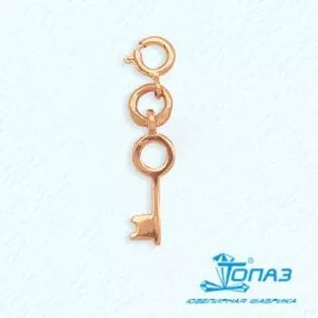 Подвеска из красного золота Линии Любви