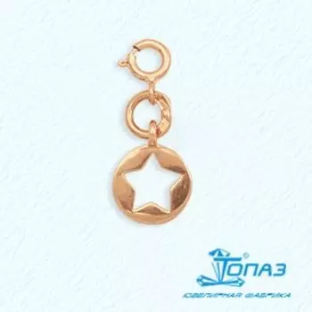 Подвеска из красного золота Линии Любви