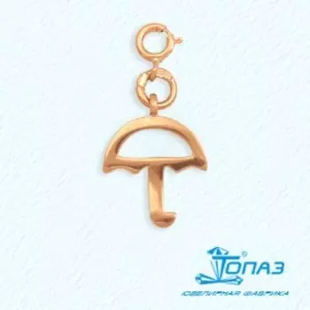 Подвеска из красного золота Линии Любви