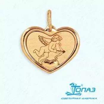 Подвеска из красного золота Линии Любви