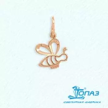 Подвеска из красного золота Линии Любви