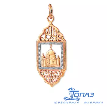 Подвеска из красного золота Линии Любви