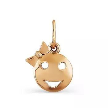 Подвеска из красного золота Линии Любви