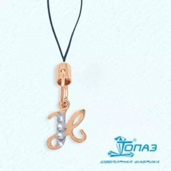 Подвеска из красного золота Линии Любви