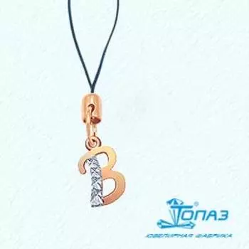 Подвеска из красного золота Линии Любви