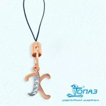Подвеска из красного золота Линии Любви
