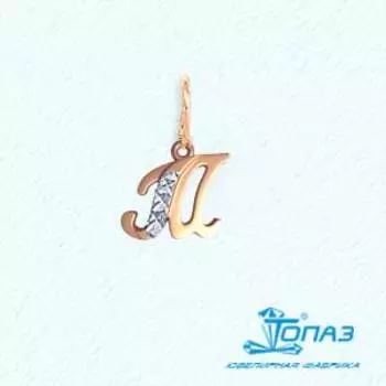 Подвеска из красного золота Линии Любви