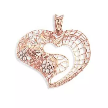 Подвеска из красного золота Линии Любви