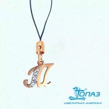 Подвеска из красного золота Линии Любви