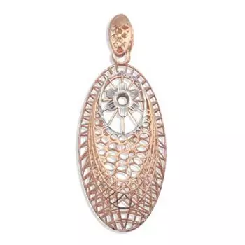 Подвеска из красного золота Линии Любви