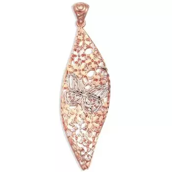 Подвеска из красного золота Линии Любви