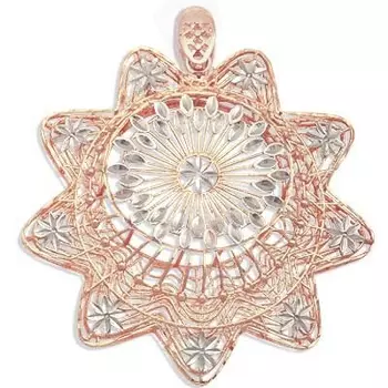 Подвеска из красного золота Линии Любви