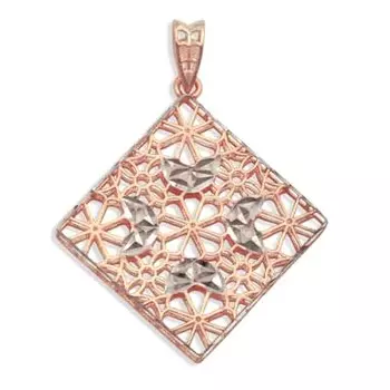 Подвеска из красного золота Линии Любви