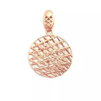 Подвеска из красного золота Линии Любви