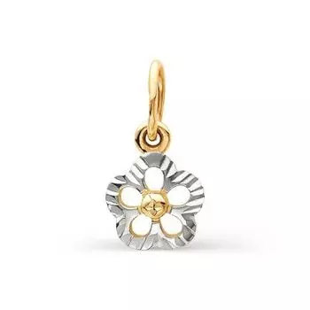 Подвеска из красного золота Линии Любви