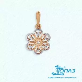 Подвеска из красного золота Линии Любви