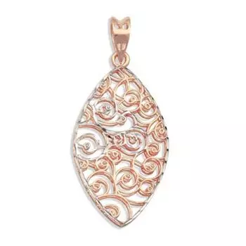 Подвеска из красного золота Линии Любви