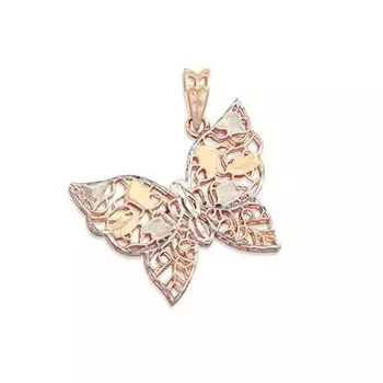 Подвеска из красного золота Линии Любви